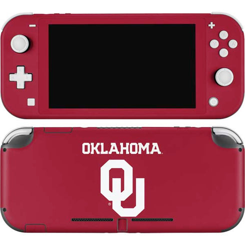 University of Oklahoma Basketball Nintendo Switch Lite Skin