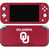 University of Oklahoma Basketball Nintendo Switch Lite Skin