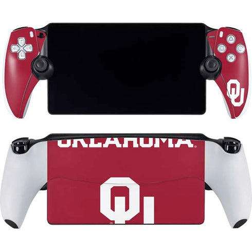 University of Oklahoma Basketball PlayStation Portal Remote Player Skin