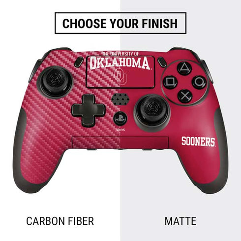 University of Oklahoma Basketball PlayStation Scuf Vantage 2 Controller Skin