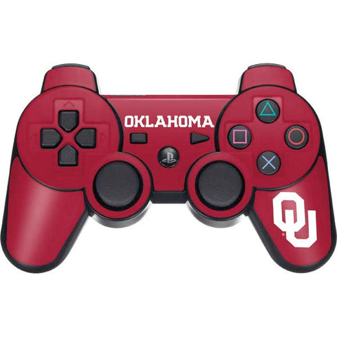 University of Oklahoma Basketball PS3 Dual Shock wireless controller Skin