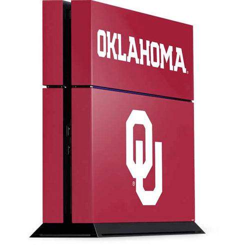 University of Oklahoma Basketball PS4 Console Skin