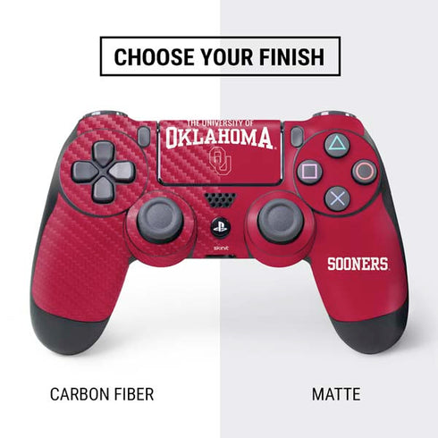 University of Oklahoma Basketball PS4 Controller Skin