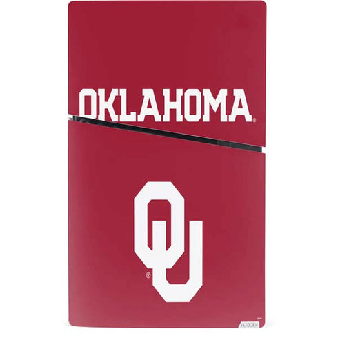 University of Oklahoma Basketball PS5 Slim Digital Edition Bundle Skin