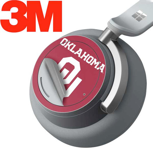 University of Oklahoma Basketball Surface Headphones Skin