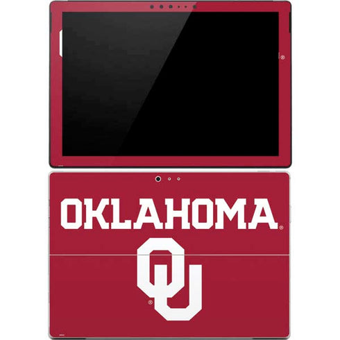 University of Oklahoma Basketball Surface Pro 4 Skin