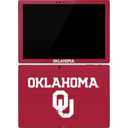 University of Oklahoma Basketball Surface Pro 7 Skin