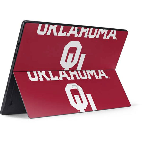 University of Oklahoma Basketball Surface Pro 7 Skin