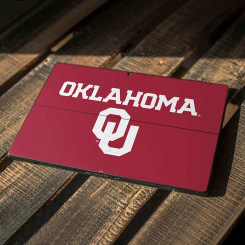University of Oklahoma Basketball Surface Pro 7 Skin