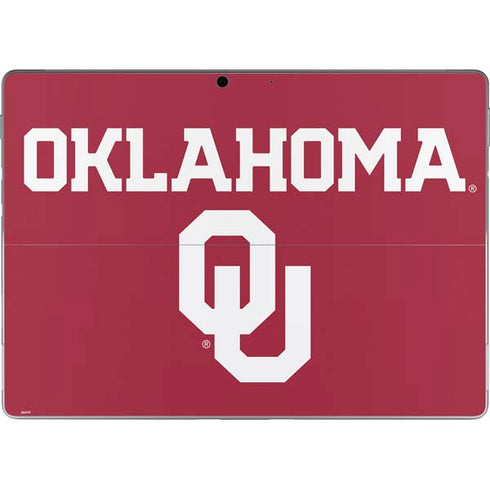 University of Oklahoma Basketball Surface Pro 9 Skin