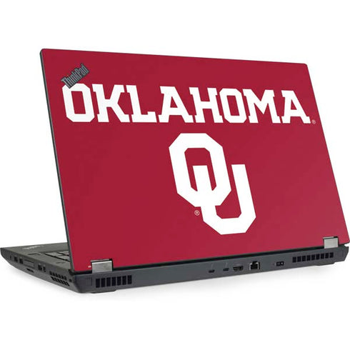 University of Oklahoma Basketball Lenovo ThinkPad Skin