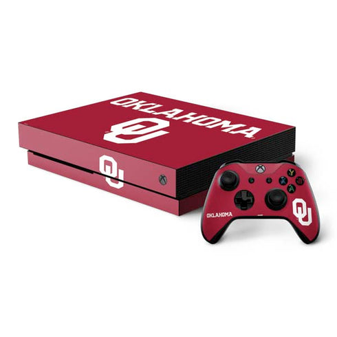 University of Oklahoma Basketball Xbox One X Bundle Skin