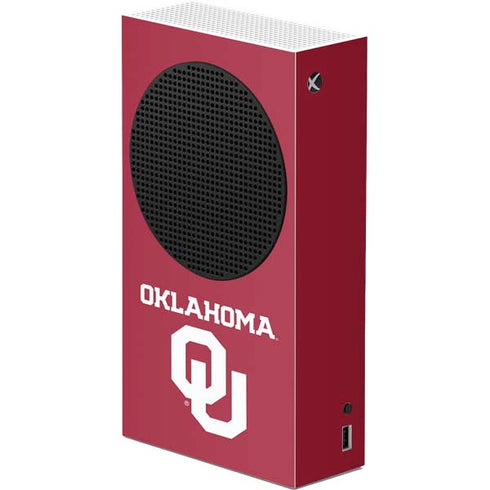 University of Oklahoma Basketball Xbox Series S Console Skin