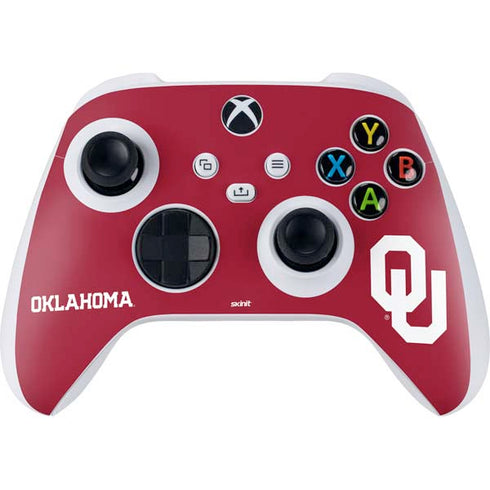 University of Oklahoma Basketball Xbox Series S Controller Skin