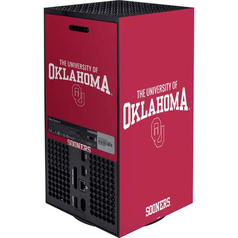 University of Oklahoma Basketball Xbox Series X Bundle Skin