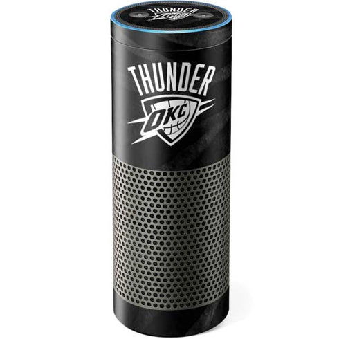NBA Oklahoma City Thunder Black Animal Print Amazon Echo Skin