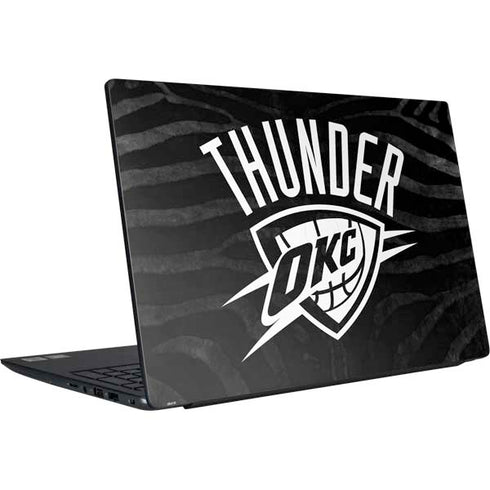 NBA Oklahoma City Thunder Black Animal Print Dell Vostro Skin