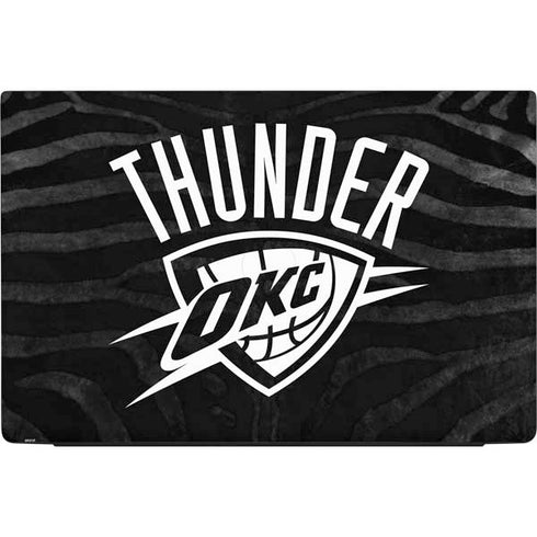 NBA Oklahoma City Thunder Black Animal Print Dell Vostro Skin