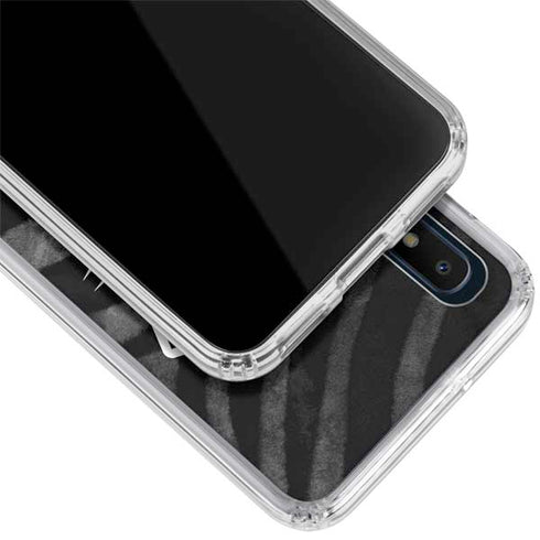 NBA Oklahoma City Thunder Black Animal Print Galaxy A10e Clear Case