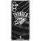 NBA Oklahoma City Thunder Black Animal Print Galaxy A13 5G Clear Case