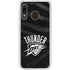 NBA Oklahoma City Thunder Black Animal Print Galaxy A20 Clear Case