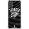 NBA Oklahoma City Thunder Black Animal Print Galaxy A32 5G Clear Case