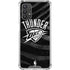 NBA Oklahoma City Thunder Black Animal Print Galaxy A32 5G Clear Case