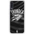 NBA Oklahoma City Thunder Black Animal Print Galaxy A50 Clear Case