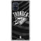 NBA Oklahoma City Thunder Black Animal Print Galaxy A51 5G Clear Case