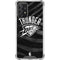 NBA Oklahoma City Thunder Black Animal Print Galaxy A72 5G Clear Case