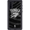 NBA Oklahoma City Thunder Black Animal Print Galaxy Note 10 Waterproof Case