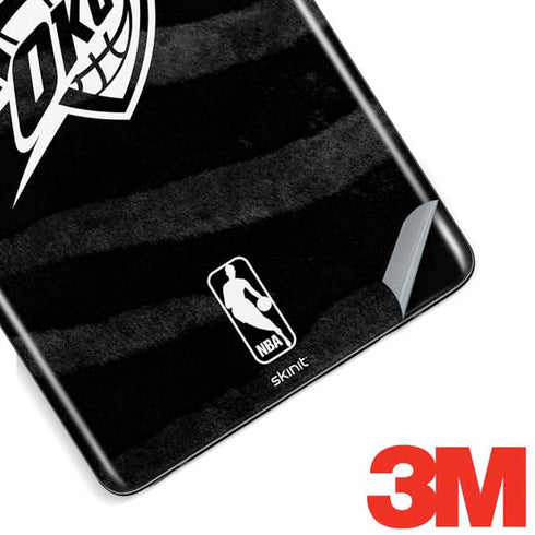 NBA Oklahoma City Thunder Black Animal Print Galaxy Note 8 Skin