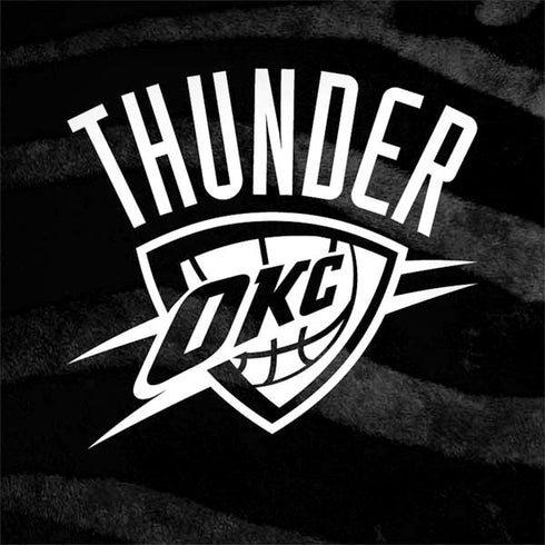 NBA Oklahoma City Thunder Black Animal Print Galaxy Note 8 Skin