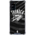 NBA Oklahoma City Thunder Black Animal Print Galaxy S20 FE Clear Case