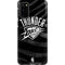 NBA Oklahoma City Thunder Black Animal Print Galaxy S20 Pro Case