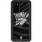NBA Oklahoma City Thunder Black Animal Print Galaxy S20 Waterproof Case