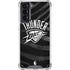 NBA Oklahoma City Thunder Black Animal Print Galaxy S21 5G Clear Case