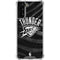 NBA Oklahoma City Thunder Black Animal Print Galaxy S21 Plus 5G Clear Case