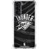 NBA Oklahoma City Thunder Black Animal Print Galaxy S22 Clear Case