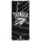NBA Oklahoma City Thunder Black Animal Print Galaxy S22 Plus Clear Case