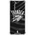 NBA Oklahoma City Thunder Black Animal Print Galaxy S22 Plus Clear Case