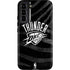 NBA Oklahoma City Thunder Black Animal Print Galaxy S22 Plus Pro Case