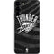NBA Oklahoma City Thunder Black Animal Print Galaxy S22 Plus Skin