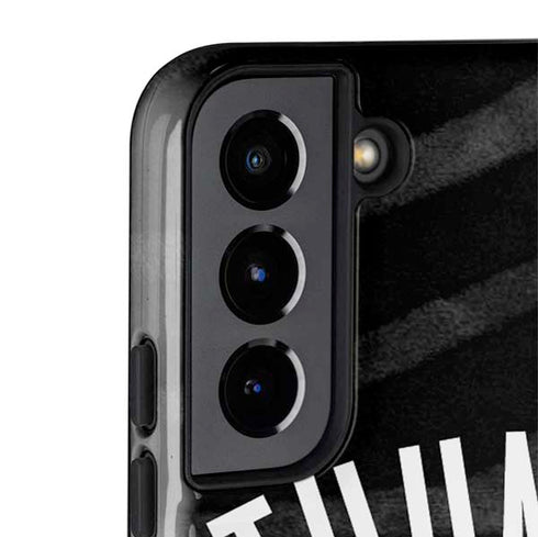 NBA Oklahoma City Thunder Black Animal Print Galaxy S22 Pro Case