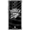 NBA Oklahoma City Thunder Black Animal Print Galaxy S22 Ultra Clear Case