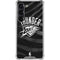 NBA Oklahoma City Thunder Black Animal Print Galaxy S23 Clear Case