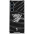 NBA Oklahoma City Thunder Black Animal Print Galaxy S23 FE Clear Case