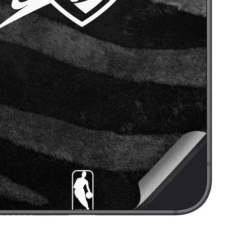 NBA Oklahoma City Thunder Black Animal Print Galaxy S23 Skin