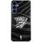 NBA Oklahoma City Thunder Black Animal Print Galaxy S24 Clear Case