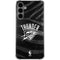 NBA Oklahoma City Thunder Black Animal Print Galaxy S24 Plus Clear Case